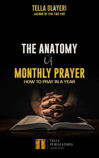 The Anatomy Of Monthly Prayer - How To Pray In A Year - cover