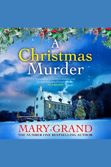 A Christmas Murder - Discover the THE NUMBER ONE BESTSELLER from Mary Grand - cover