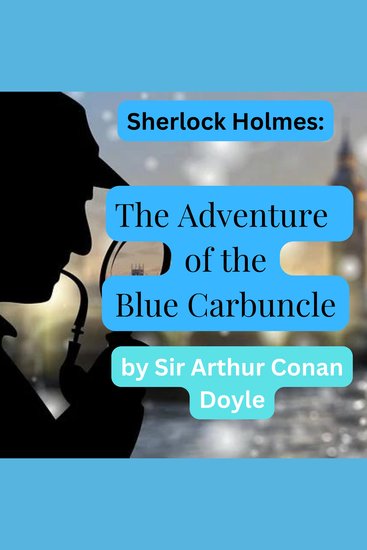 Sherlock Holmes: The Adventure of the Blue Carbuncle - cover