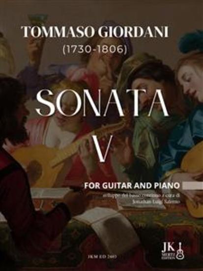 Sonata V - for Guitar and Piano - cover