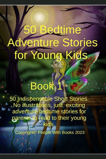 50 Bedtime Adventure Stories for Young Kids Book 1 - cover