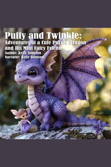 Puffy and Twinkle: The Adventures of a Cute Purple Dragon and His Mini Fairy Friend - cover