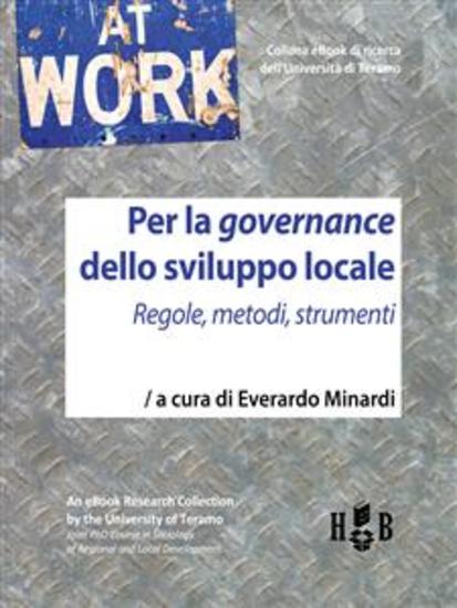 Per la governance dello sviluppo locale - Regole metodi strumenti - cover