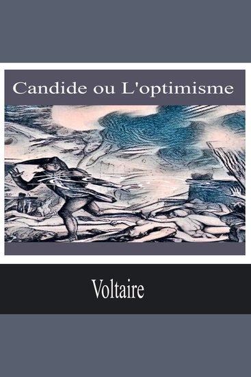 Candide ou L'optimisme - cover