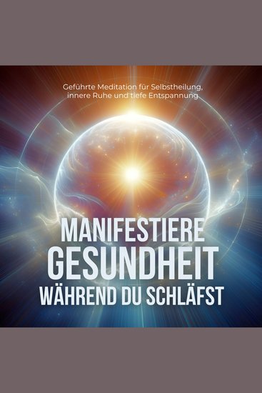 Manifestiere Gesundheit während Du schläfst - Geführte Meditation für Selbstheilung innere Ruhe und tiefe Entspannung - cover