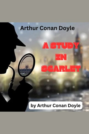Arthur Conan Doyle: A STUDY IN SCARLET - cover