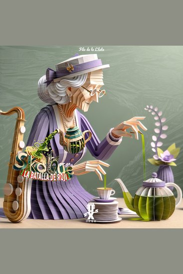 Skabue - La batalla de Roji - cover