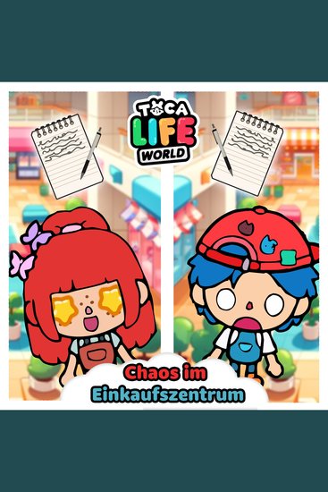 Chaos im Einkaufszentrum - Toca Boca Stories - cover