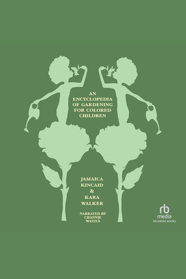 Encyclopedia of Gardening for Colored Children An - cover