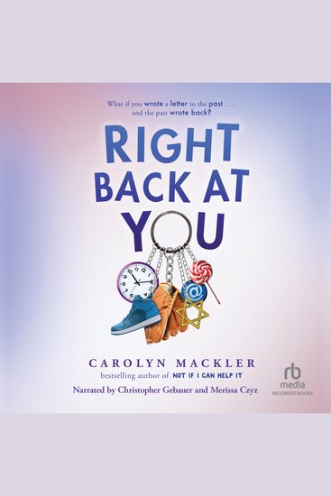 Right Back at You - cover