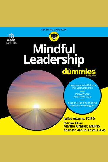 Mindful Leadership For Dummies - cover