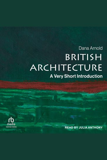 British Architecture - A Very Short Introduction - cover