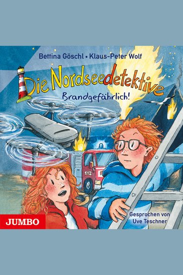 Die Nordseedetektive Brandgefährlich! [Band 12] - cover