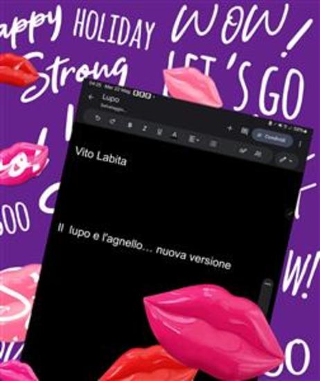 Il lupo e l'agnello nuova versione - cover