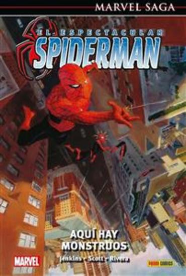 Marvel Saga El espectacular Spiderman 3 Aquú hay monstruos - cover