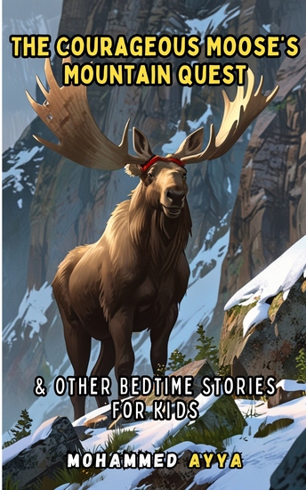 The Courageous Moose's Mountain Quest - & Other Bedtime Stories For Kids - cover