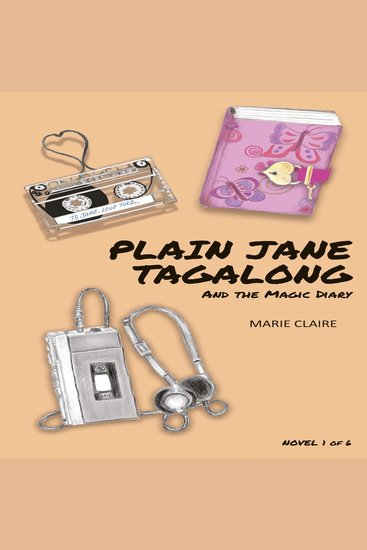 Plain Jane Tagalong and the Magic Diary (NOVEL) - cover