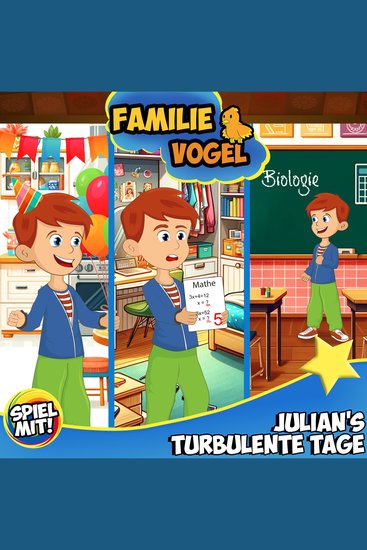 Julian's turbulente Tage - Familie Vogel - cover