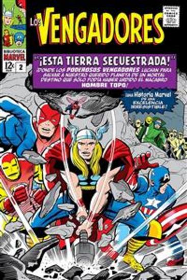 Biblioteca Marvel Los Vengadores 2 - cover
