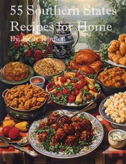 55 Southern States Recipes for Home - cover