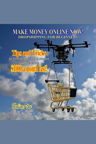 Make Money Online NOW! Dropshipping for Beginners - Tips and Tricks to Setting up your Account and Generate $1000 a month fast! - cover