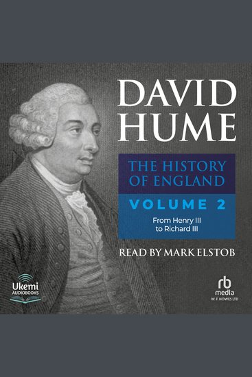 The History of England Volume 2 - King Henry III to King Richard III - cover