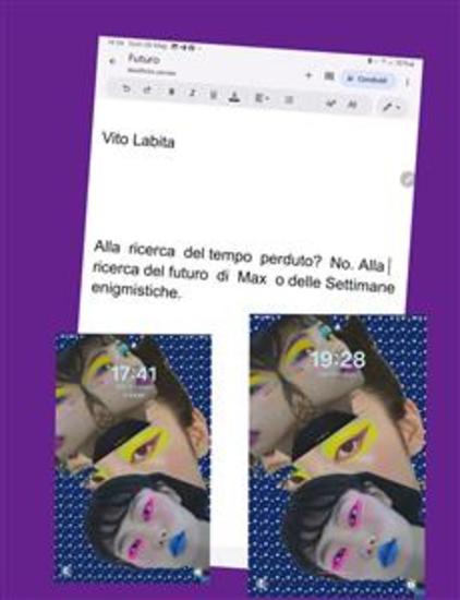 Alla ricerca del tempo perduto? No Alla ricerca del futuro di Max o delle parole crociate - cover