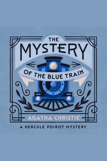 The Mystery of the Blue Train - cover