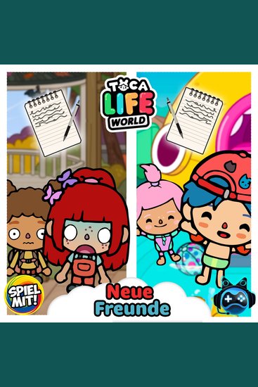Neue Freunde - Toca Boca Stories - cover