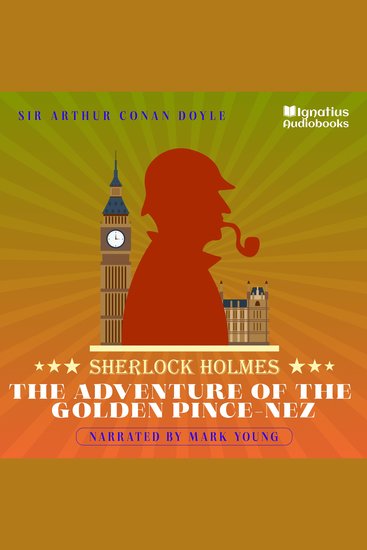 The Adventure of the Golden Pince-Nez - Sherlock Holmes - cover