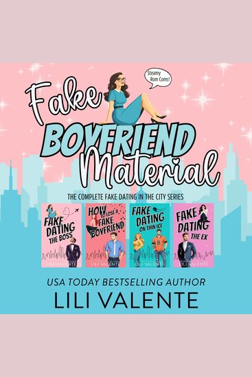 Fake Boyfriend Material: Four Fake-Dating Rom Coms - cover