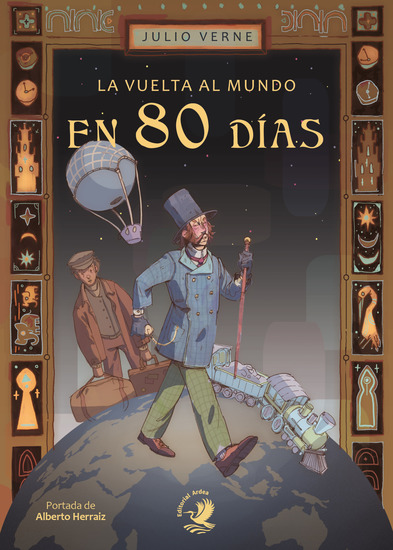 La vuelta al mundo en ochenta días - cover