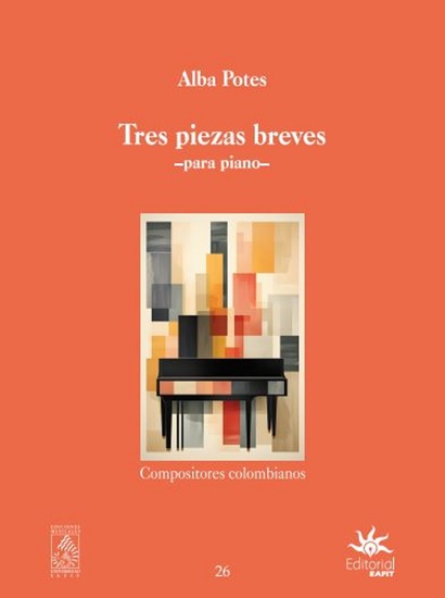 Tres piezas breves: Para piano - cover