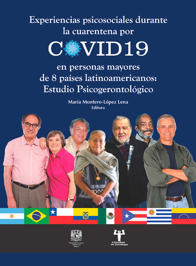 Experiencias psicosociales durante la cuarentena por COVID19 en personas mayores de 8 países latinoamericanos: Estudio psicogerontológico - cover