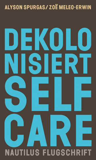 Dekolonisiert Selfcare - cover