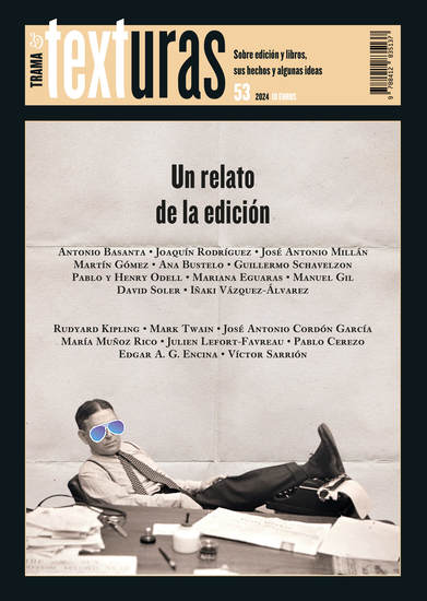 Texturas 53: Un relato de la edición - cover