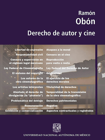 Derecho de autor y cine - cover