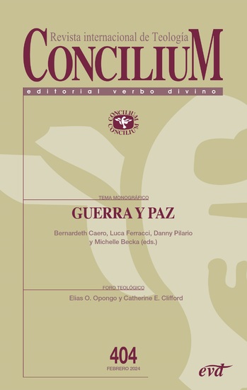 Guerra y paz - Concilium 404 - cover
