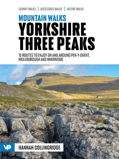 Mountain Walks Yorkshire Three Peaks - Walking routes to enjoy on and around Pen-y-ghent Ingleborough and Whernside - cover