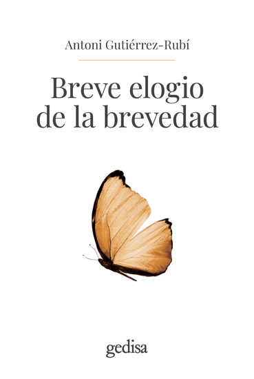 Breve elogio de la brevedad - cover