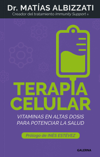 Terapia celular - Vitaminas en altas dosis para potenciar la salud - cover