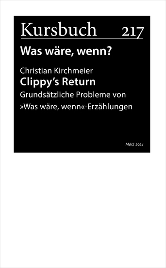 Clippy's Return - Grundsätzliche Probleme von »Was wäre wenn«-Erzählungen - cover