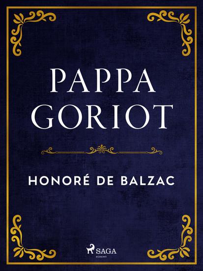 Pappa Goriot - cover