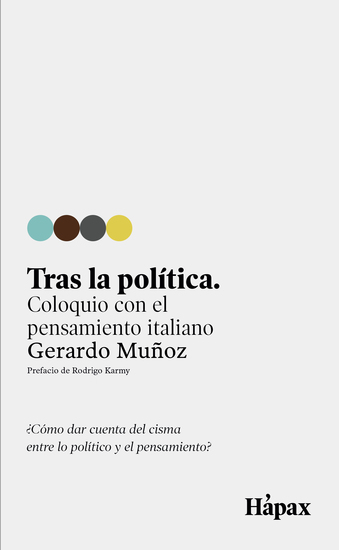 Tras la política Coloquio con el pensamiento italiano - cover