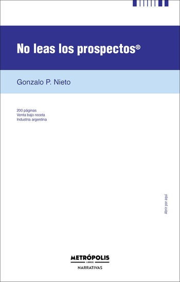 No leas los prospectos - cover