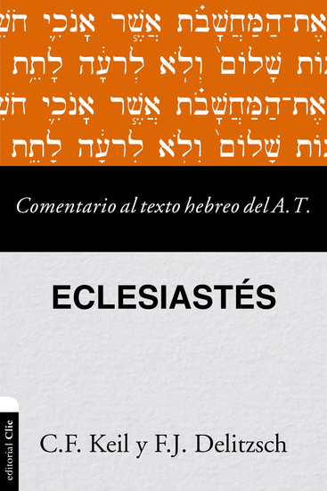 Comentario al texto hebreo del Antiguo Testamento-Eclesiastés - cover