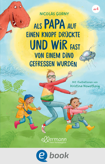 Als Papa auf einen Knopf drückte und wir fast von einem Dino gefressen wurden - cover