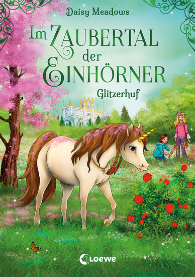 Im Zaubertal der Einhörner (Band 3) - Glitzerhuf - Kinderbuch zum ersten Selberlesen für Mädchen und Jungen ab 7 Jahren - cover