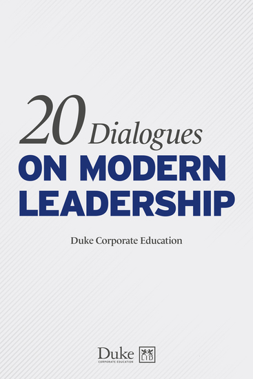 20 Dialogues on Modern Leadership - cover