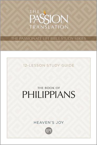 TPT The Book of Philippians - 12-Lesson Study Guide - cover